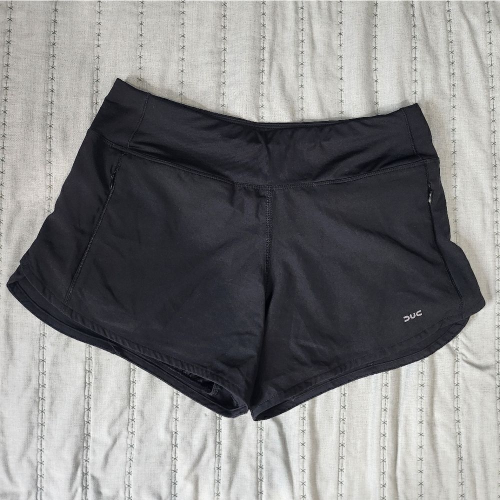 DUC black womens workout shorts‎
